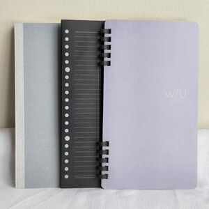 Japanese stationery notebook bundle including Kokuyo, Nolty, Nakabayashi